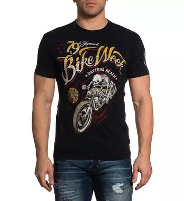 Affliction Daytona Bike Week Etykieta Premium Koszulka Y2K