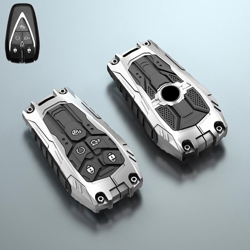 Zinc Alloy Car Key Case Cover For Changan Unit Unik Cs35Plus Cs55 Plus Cs75 Plus Oshan X7 X5 Keychain Car Accessories