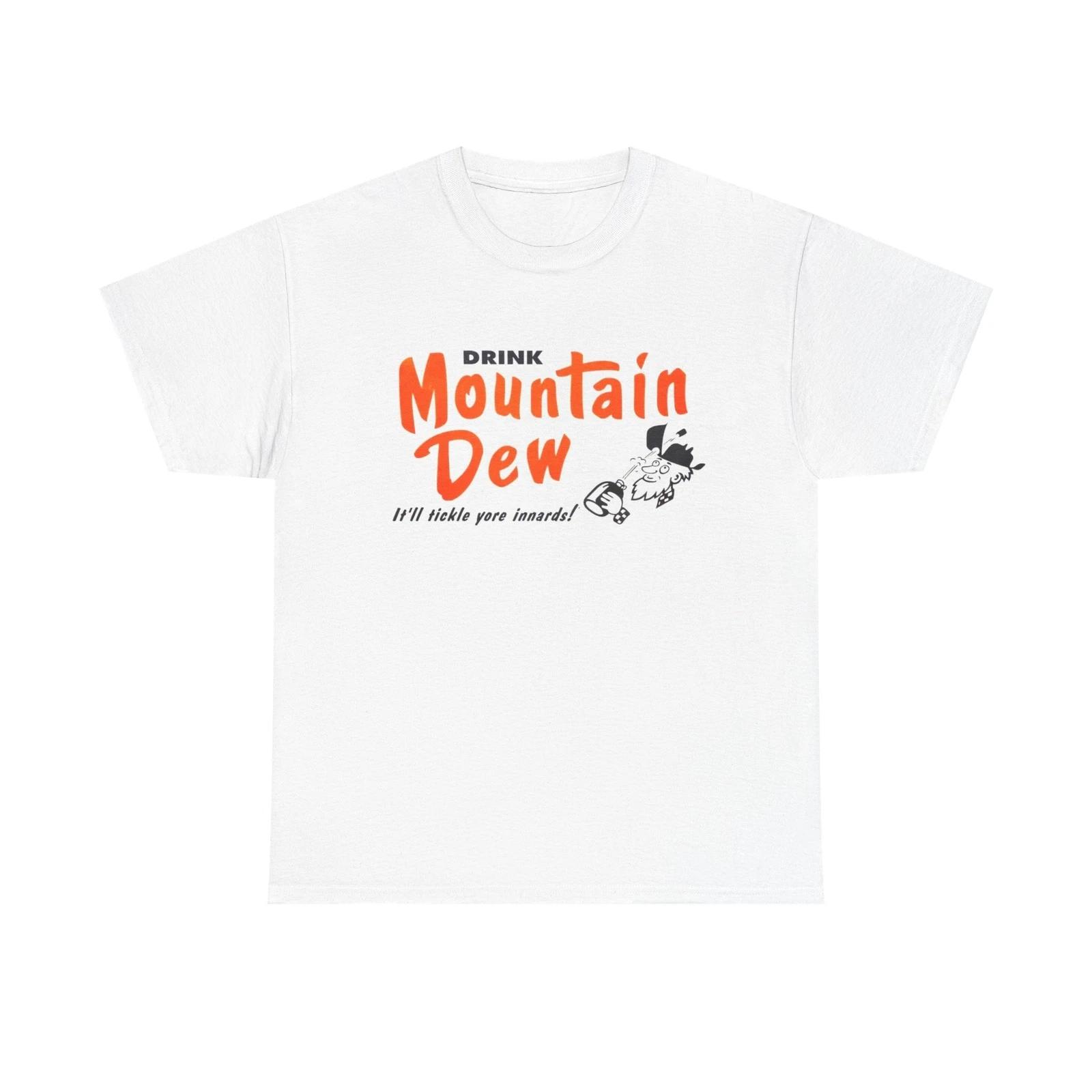 Men s and Women s T-shirts Mountain Dew S