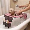 Folding Pet Grooming Table Quick-Dry Mesh Pet Washing Rack Cat Grooming Platform  Pet Washing