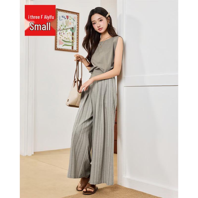 IEF Petite French Retro Commuter Top & Pants Set XS
