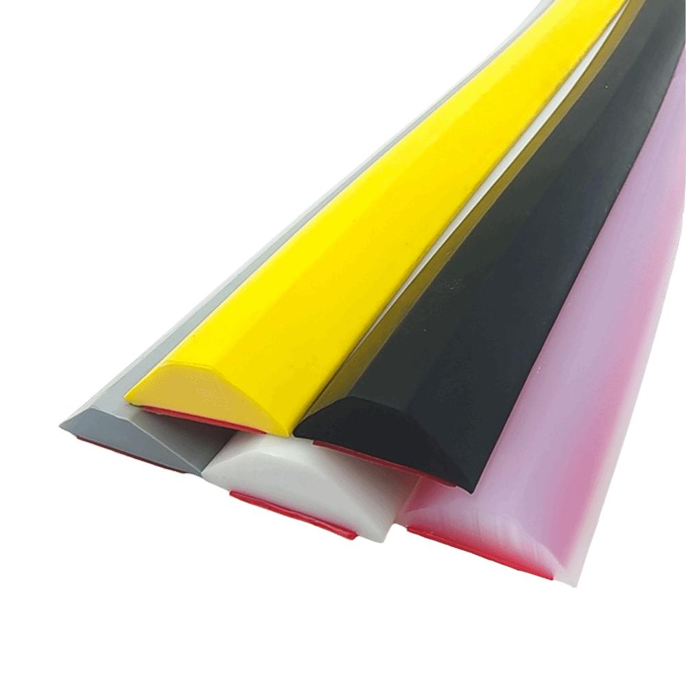 Silicone Bathroom Water Barrier Flexible Bendable Self-adhesive Seal Strip Kitchen Sink Blocking