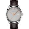 Tissot Men's Watch, PR100, Silver Dial, Leather Strap, T1504101603100 [Official Import]