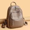 Kids Backpack for Girl Fashionable Soft Leather Travel Bag Student PU Backpack Kawaii Backpack Mother Kids Bags