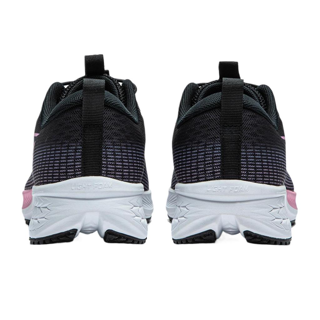 Li Ning Kids Running Sports Comfortable Breathable Low-Top Running Shoes Kids Running Shoes Black Light-Mist-Purple YKFT078-6