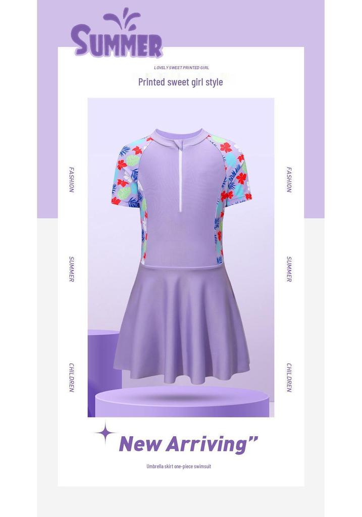 Prinzessinnen-Einteiler für Mädchen - Sommerstil für Babys, mittlere & große Kinder