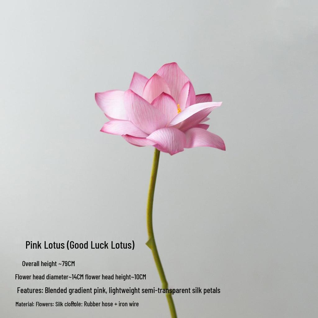 Artificial Lotus Flower Landscape Display for Buddhist Temple Decor