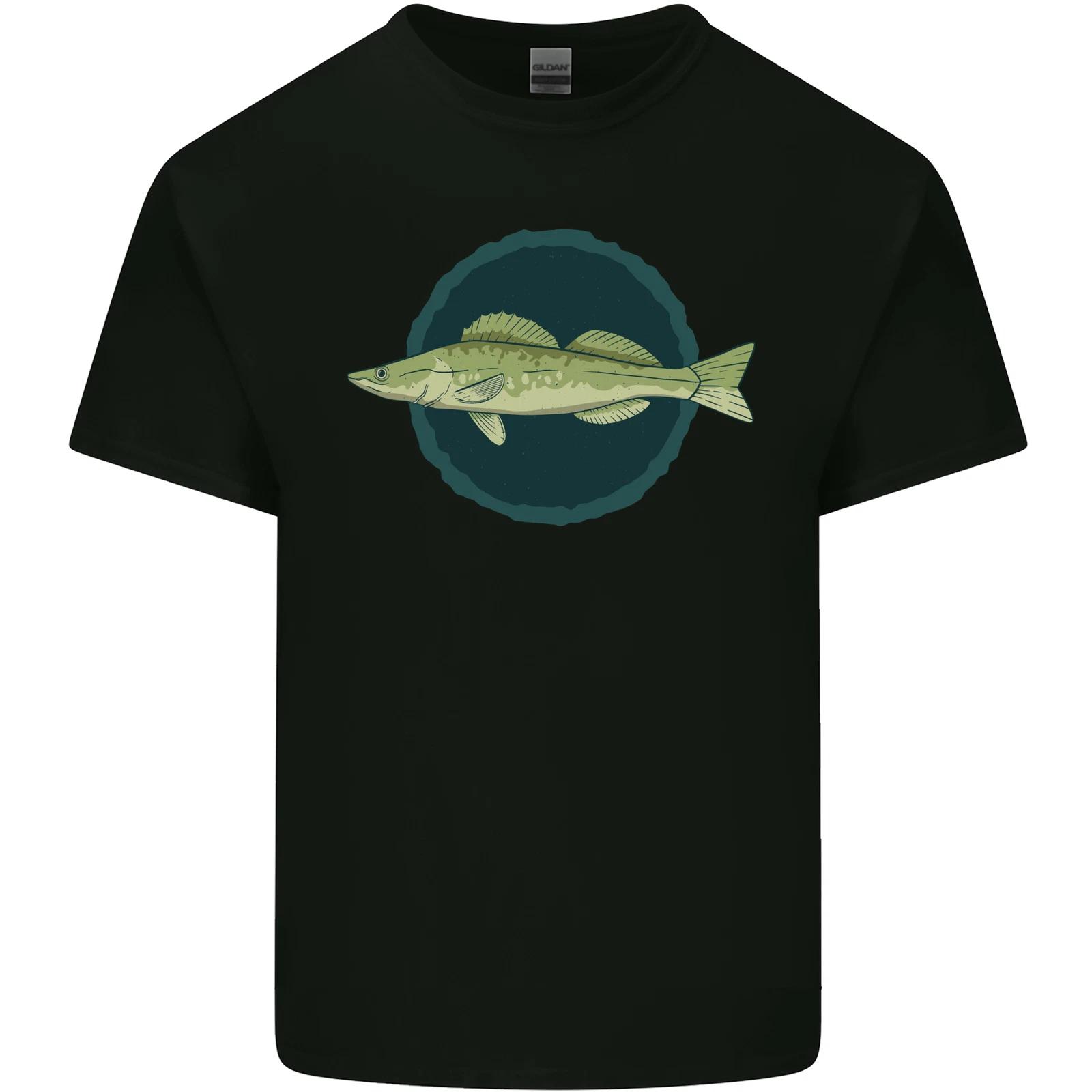 Zander Pikeperch Fish Fishing Fisherman Kids T-Shirt Childrens 3XL