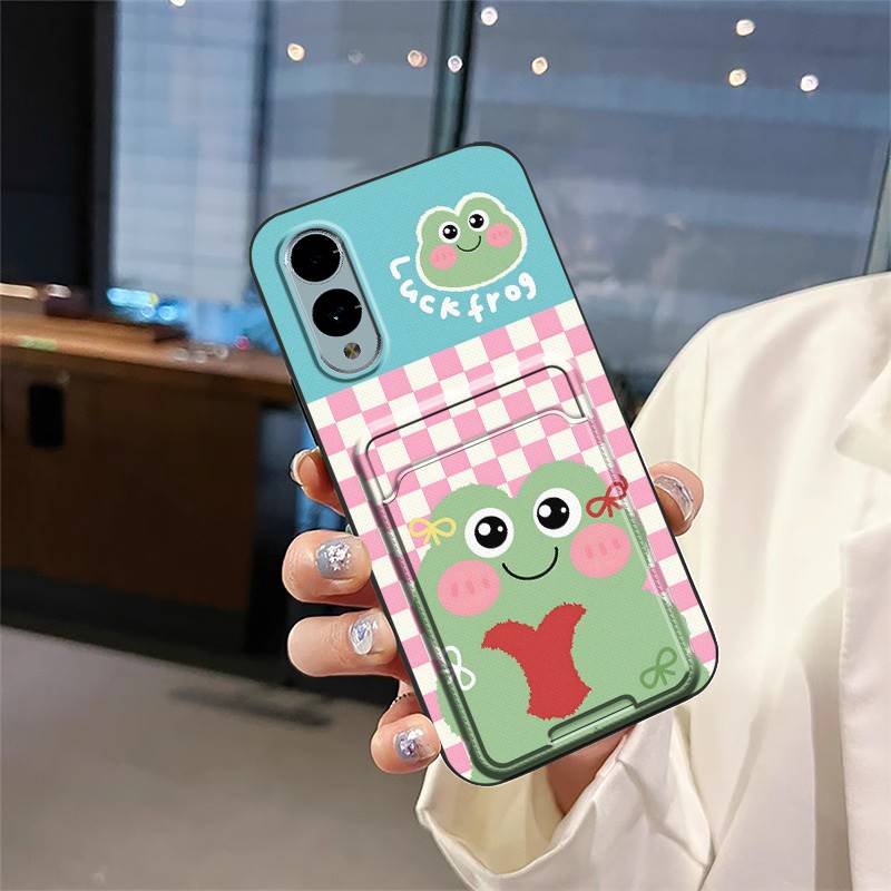 Waterproof Anti-dust Phone Case For Fujitsu Arrows F-52E/We2 Graffiti Card Slot Fashion Design Soft Case Durable Cute