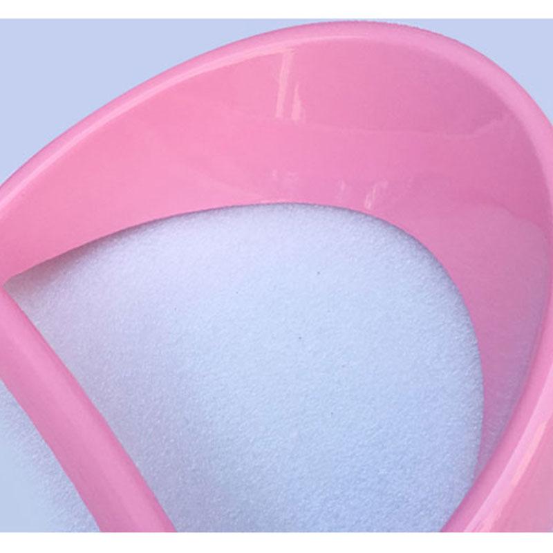 Car Pink Full Interior Modification Window Lift Panel Decoration Sticker For Smart 453 Fortwo Forfour Car Styling
