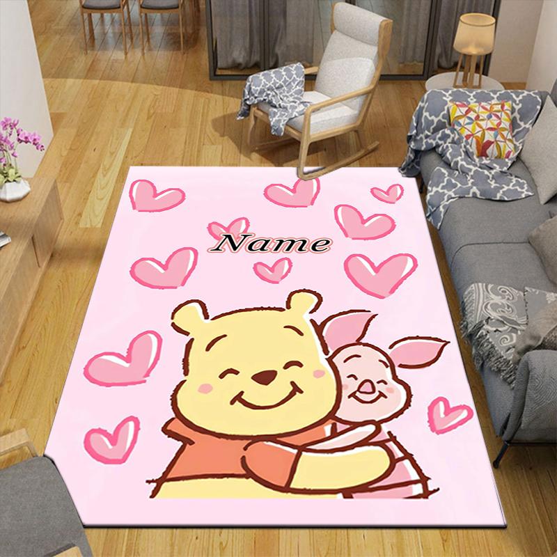 Custom 1Pc Tigger Rug Office Carpet Indoor Outdoor Entrance Doormat Nonslip Soft And Comfortable Living Room D916363