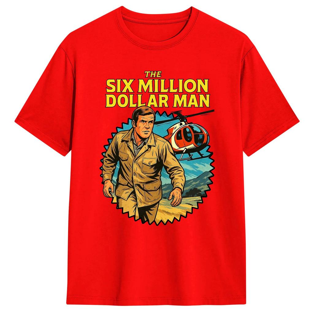 LEE MAJORS TShirts for Unisex Cool Pure Cotton Tee Shirt Round Collar Short Sleeve T Shirt Big Size Clothes