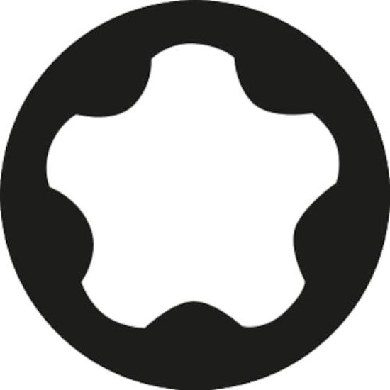 WERA Destornillador Torx Plus 2IP 50mm Total 134665 Punta, Vástago de 6,35mm, Punta, Longitud,