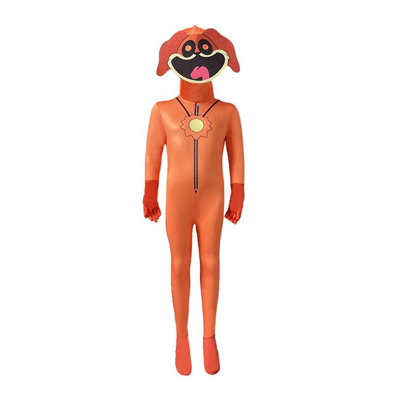 Halloween Children Nap Role-playing Catnap Smilings Critters Cat Cosplay Costume Catnap Jumpsuits with Mask Kids Horror Costumes