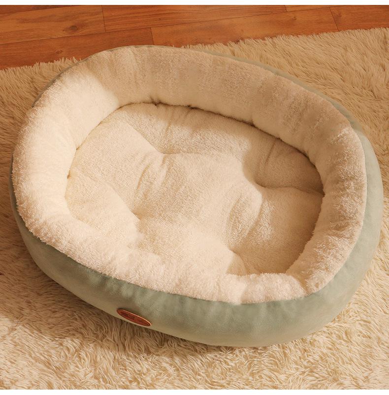 Winter Warm Dog & Cat Bed - Removable, Washable, All-Season Pet Mat