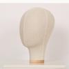 Burlap-Wrapped Model Head for Hats, Wigs & Accessories Display