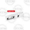Emblemat Samochodowy 3D Metalowy Znak GT Logo Naklejki na Karoserię Dla 2025 Peugeot GT Line 208 2008 308 3008 208 5008 306 RCZ 206 CC 407 207