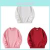 Damen Sweatshirt Sommer Leichter Baumwoll Hoodie mit Rundhalsausschnitt und Lockerer Passform für Freizeitkleidung