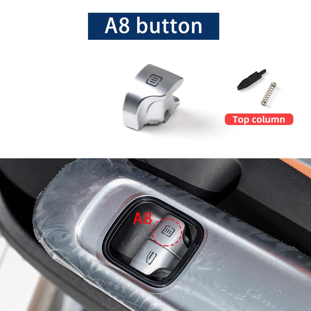 Car Master Window Glass Lift Control Switch For Benz C E S GLC W206 W214 W254 W223 EQE EQE SUV Window Switch Repair Button Cap