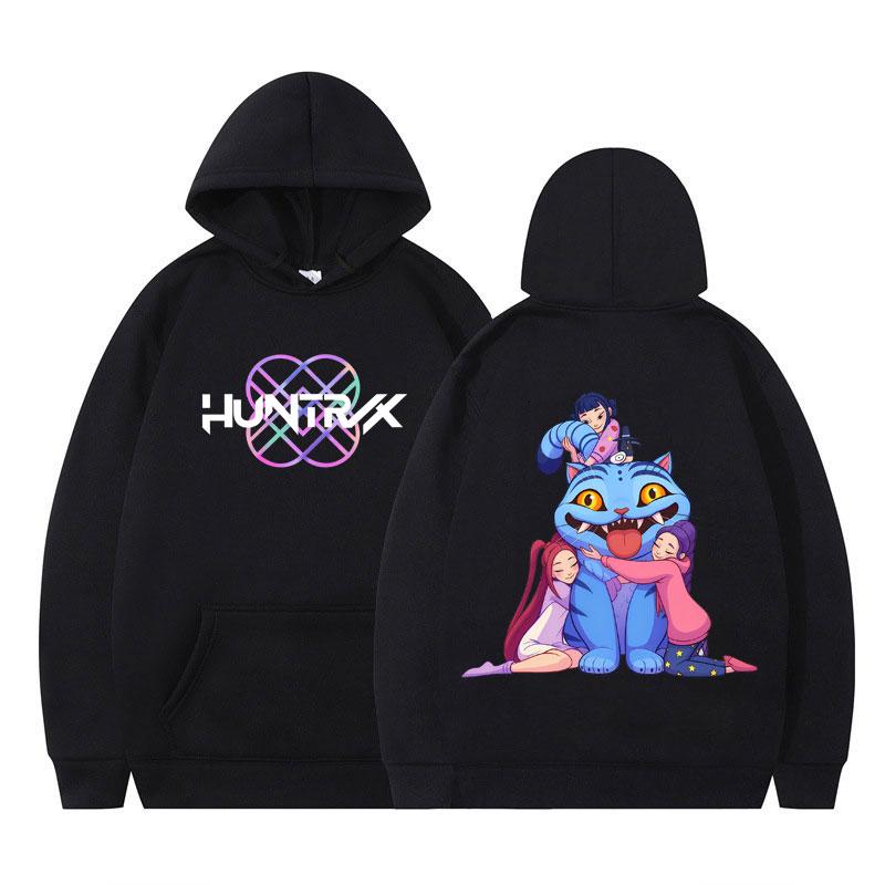 

KPop Anime Demon Hunters Derpy Tiger Hug Vintaget Ees Men Women Oversized Cotton Casual T Shirt Fashion Loose Aesthetic T-shirt 3XL