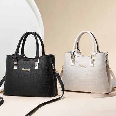 Handbag New Fashion Middle-aged Women's Bag Mother Large Capacity High-grade Single-shoulder Crossbody Bag