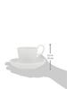 [Officially Imported] Royal Copenhagen White Fluted High-Handle Cup & Saucer, 240ml, Wedding Gift, 1017384
