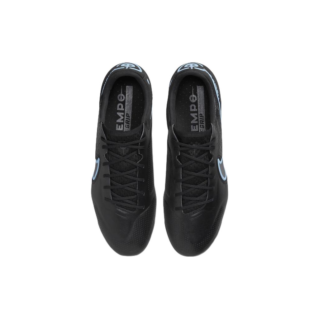 Nike Tiempo Legend 9 Elite FG Black Blue Hero Men Sneakers Iron-Grey CZ8482-004