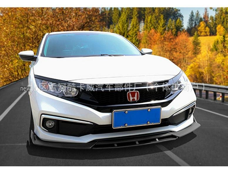 10th Gen Civic 2020-21 Front Lip 4-Piece Body Kit