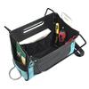 Portable Nylon Tool Bag With 5 Side Pockets Folding Tool Pouches For Easy Organization And Durability Construction