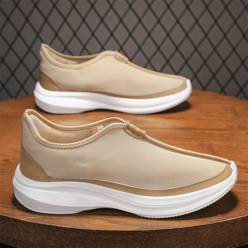 

Мужская обувь Повседневная обувь Новая модная трендовая тканевая обувь Нескользящая износостойкая Повседневная обувь для ленивых людей Педали парусиновая трендовая обувь 44