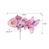 Goldfish Lantern Diy Kit Set 1 Festival Koi Light Material Chinese For Children Handcrafts Pendant Mens Fish Bag Gift Mid-Autumn