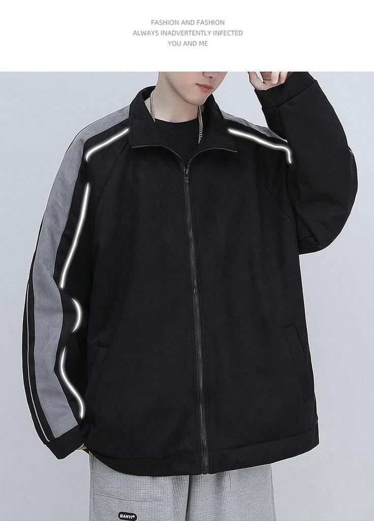 Men's 2024 Spring/Autumn Casual Trendy Brand Lightweight Loose Jacket