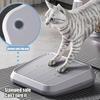 Litter Box Steps Ramp for Indoor Cat Double Layer Elevated Tray with Filter Function Non-Slip Trapper Easy Cleaning Supplies