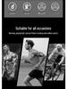Men's Quick-Dry Sports Compression Short Sleeve Shirt for Running & Cycling