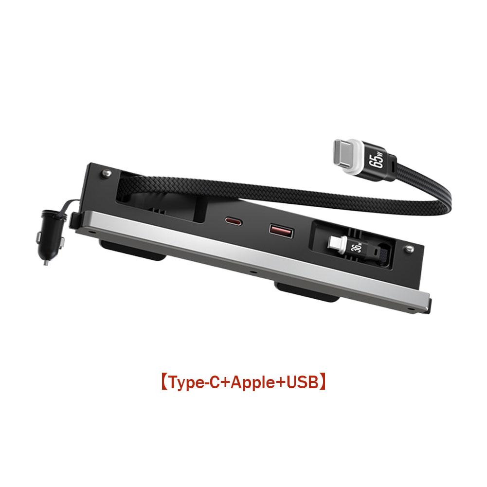 USB Hub Type-C Fast Charging for Tesla Model Y Juniper 2026-26&Model 3 Highland 2026-26 YL Console Docking  Accessories