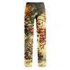 Women's Casual Pants with Christmas Print, Loose Fit, Stylish, for Holiday and Festive Occasions