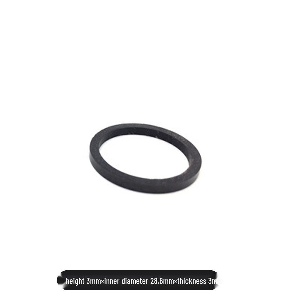 Mountain Bike Carbon Fiber Fork and Headset Spacers Set (28.6mm, 3K Finish)