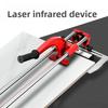 Manual Tile Cutting Machine High Precision Cutting Tools Laser Positioning Double Track Tile Cutter Machine Construction Tools