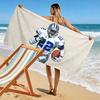 Emmitt Smith Print Beach Towel, Large Soft Quick Dry Towel for Beach Camping Swimming