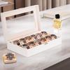 ProCase Watch Box for 12 Slots Watch Watch Storage Watch Holder Organizer for Watch Display Case with Glass Lid Men, Men's Case, Men,