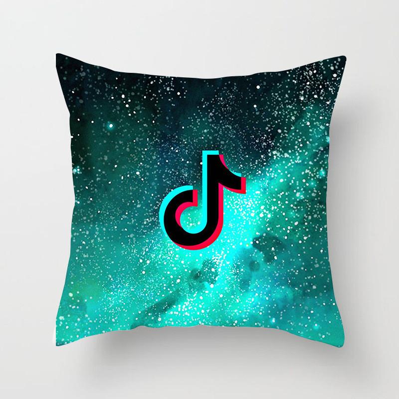 Tiktok Cushion Cover Decorative Soft Pillow Case For Stylish Home And Car Decor