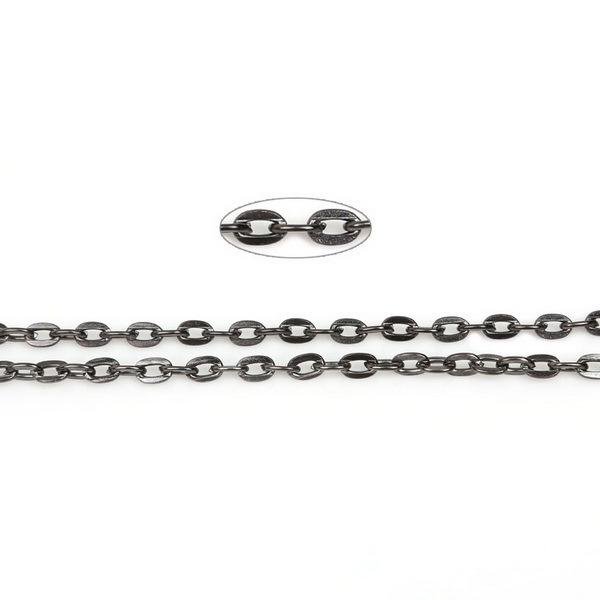 Handmade 5m Pearl Earrings DIY Accessory Chain with O-Rings and Extender