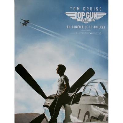 Cinema Poster - TOP GUN MAVERICK - Tom Cruise - Size 53x39cm - Rolled - As New