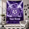 Custom Tapestry Wall Hanging, Austria Wien FC Personalized Name Text Home Wall Decor