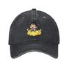 Casual Dragon Ball DBZ Goku Baseball Caps Unisex Distressed Cotton Sun Cap Cute Chibi All Seasons Travel Adjustable Fit Hats Cap