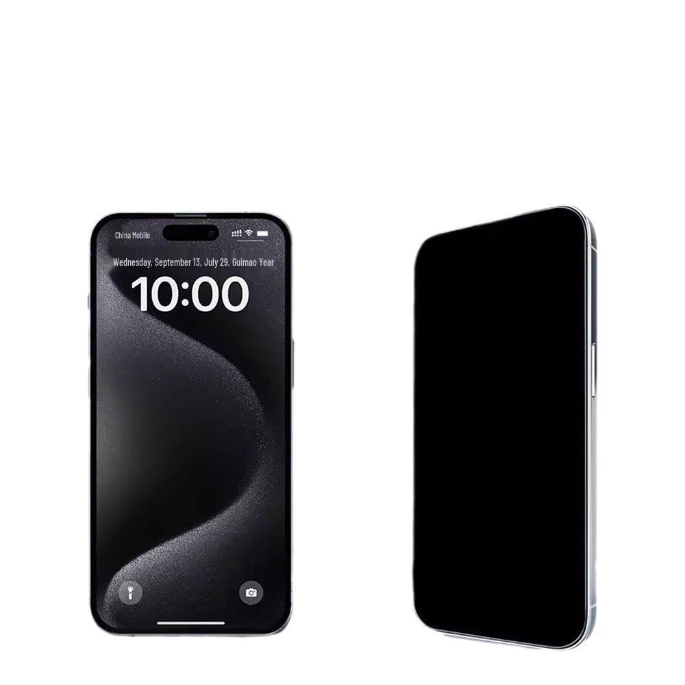 iPhone 16 Pro Vollbildschirm Gehärtetes Glas HD Displayschutz