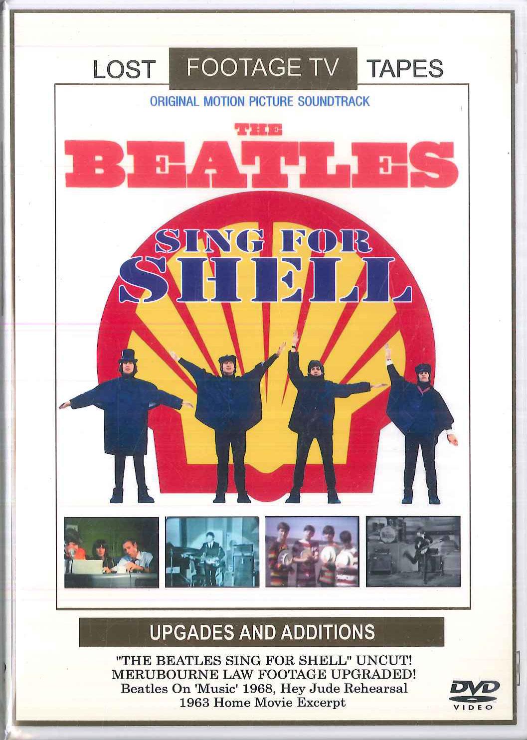 

DVD BEATLES - Lost Footage Tv Tapes / Sing For Sh NONE NOT ON LABEL Non Japan Music Video Used