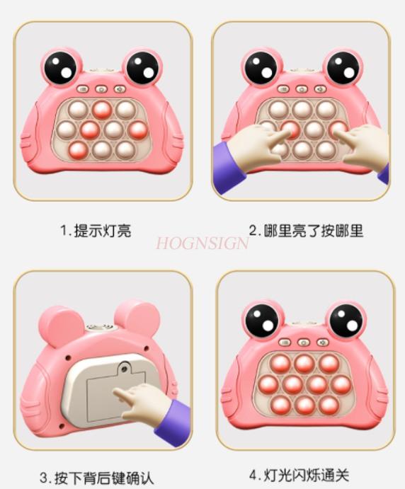 Children'S Ground Mouse Challenge Game Machine Decompression Training Response Puzzle Toys