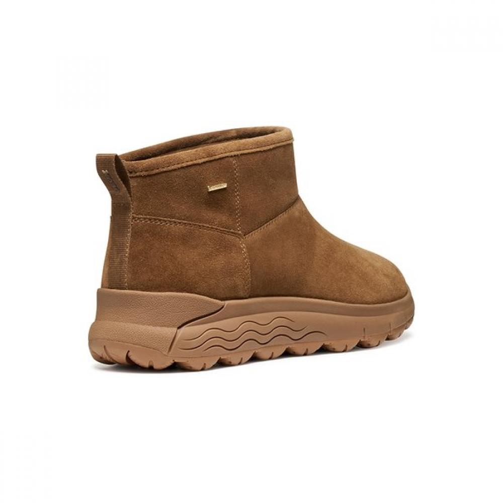 Geox Women Short Boots Brown 8gx26b5w3b Sperica