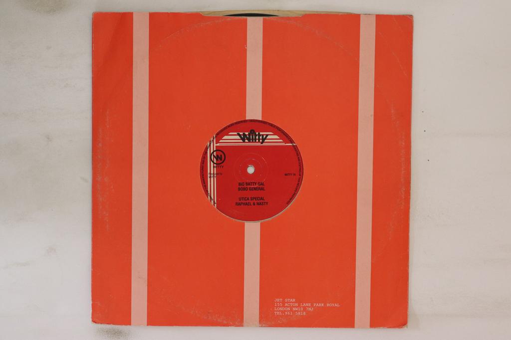 12inch Record BOBO GENERAL / SIR RAFAEL & NASS-T - Big Batty Gal / Utica Special / Wha WITTY1 Witty UK Reggae, Ska & Dub Used